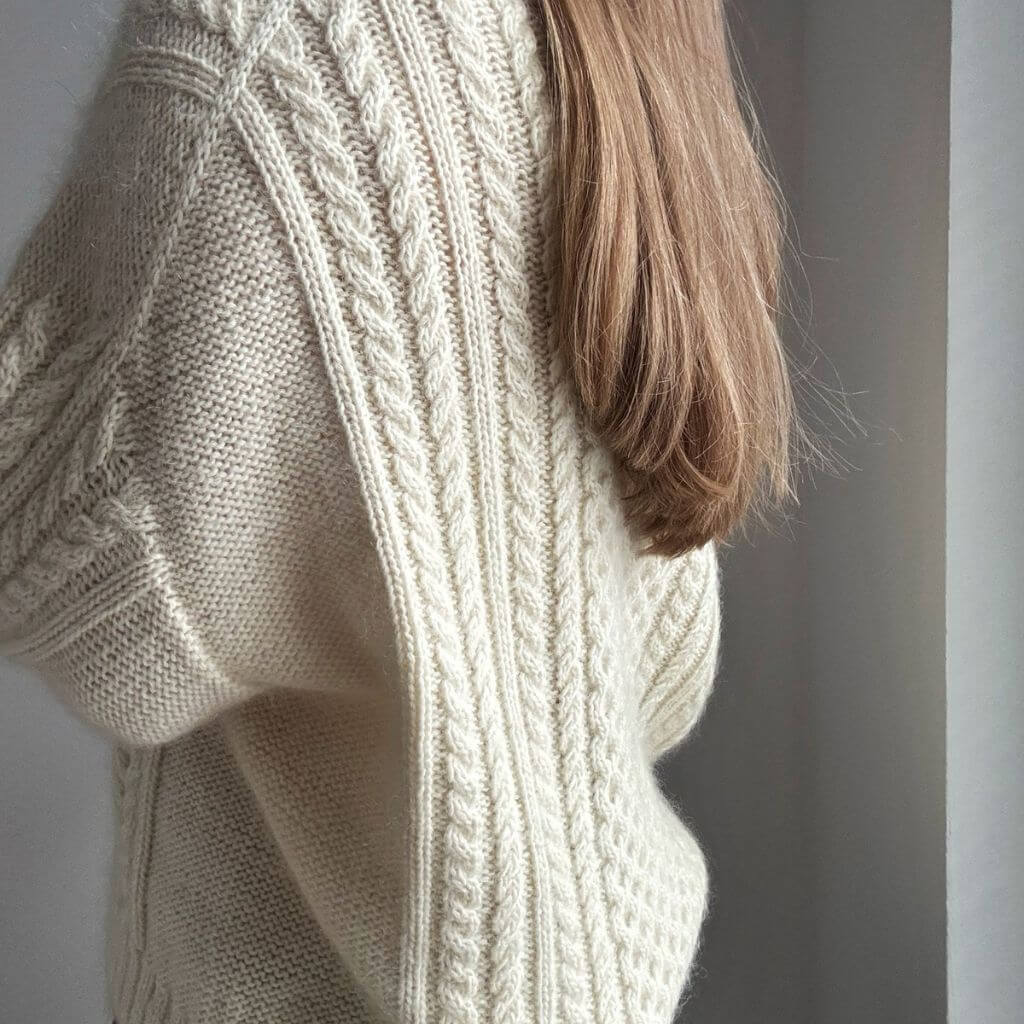 Morecaknit Pattern Ninon Pullover Strickanleitung - Morecaknit (PDF) Lieblingsgarn