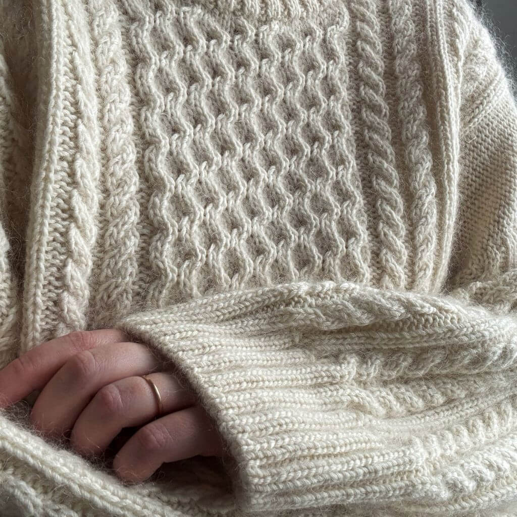 Morecaknit Pattern Ninon Pullover Strickanleitung - Morecaknit (PDF) Lieblingsgarn