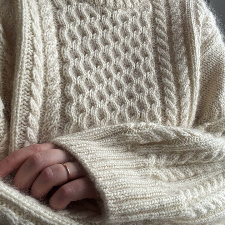 Morecaknit Pattern Ninon Pullover Strickanleitung - Morecaknit (PDF) Lieblingsgarn