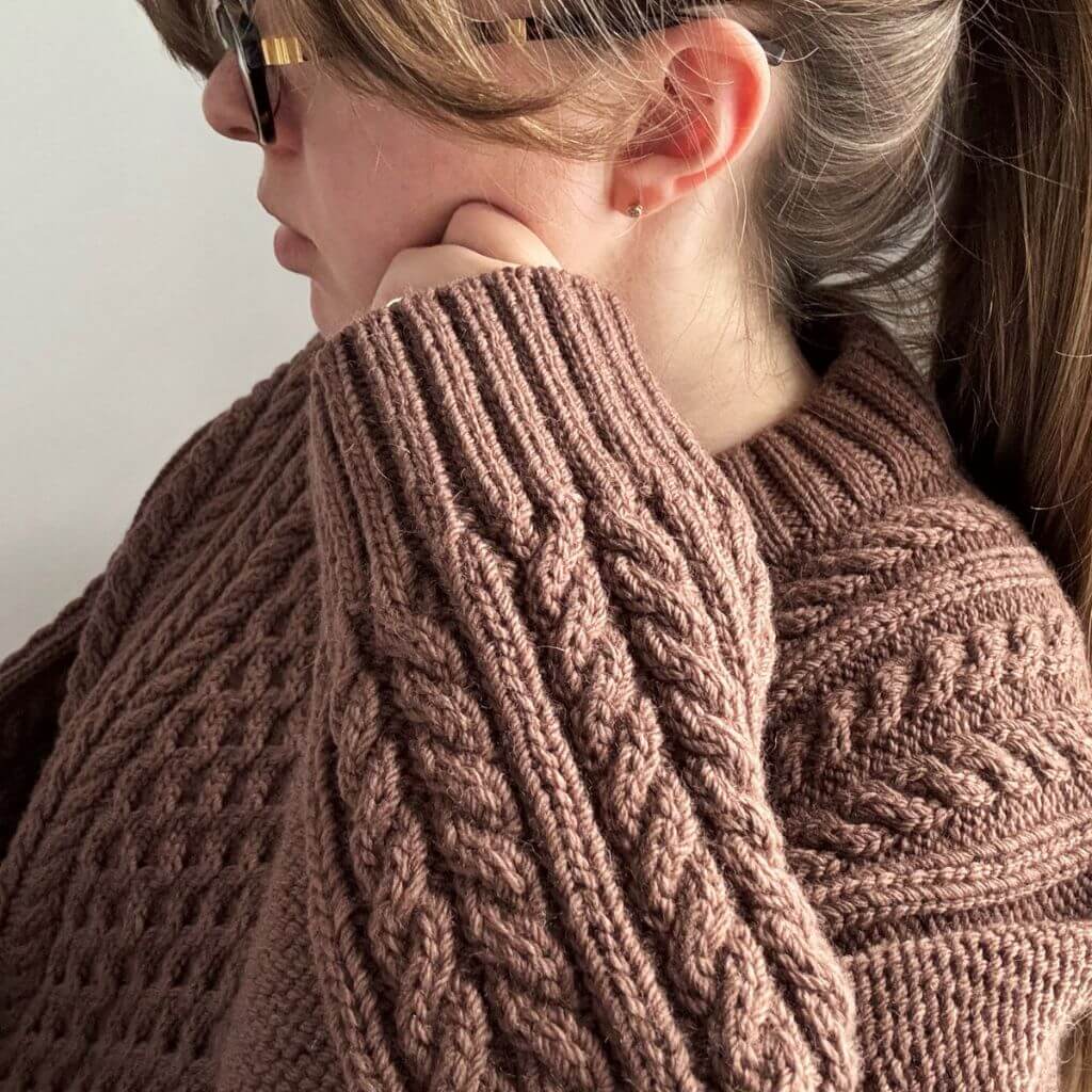 Morecaknit Pattern Ninon Pullover Strickanleitung - Morecaknit (PDF) Lieblingsgarn