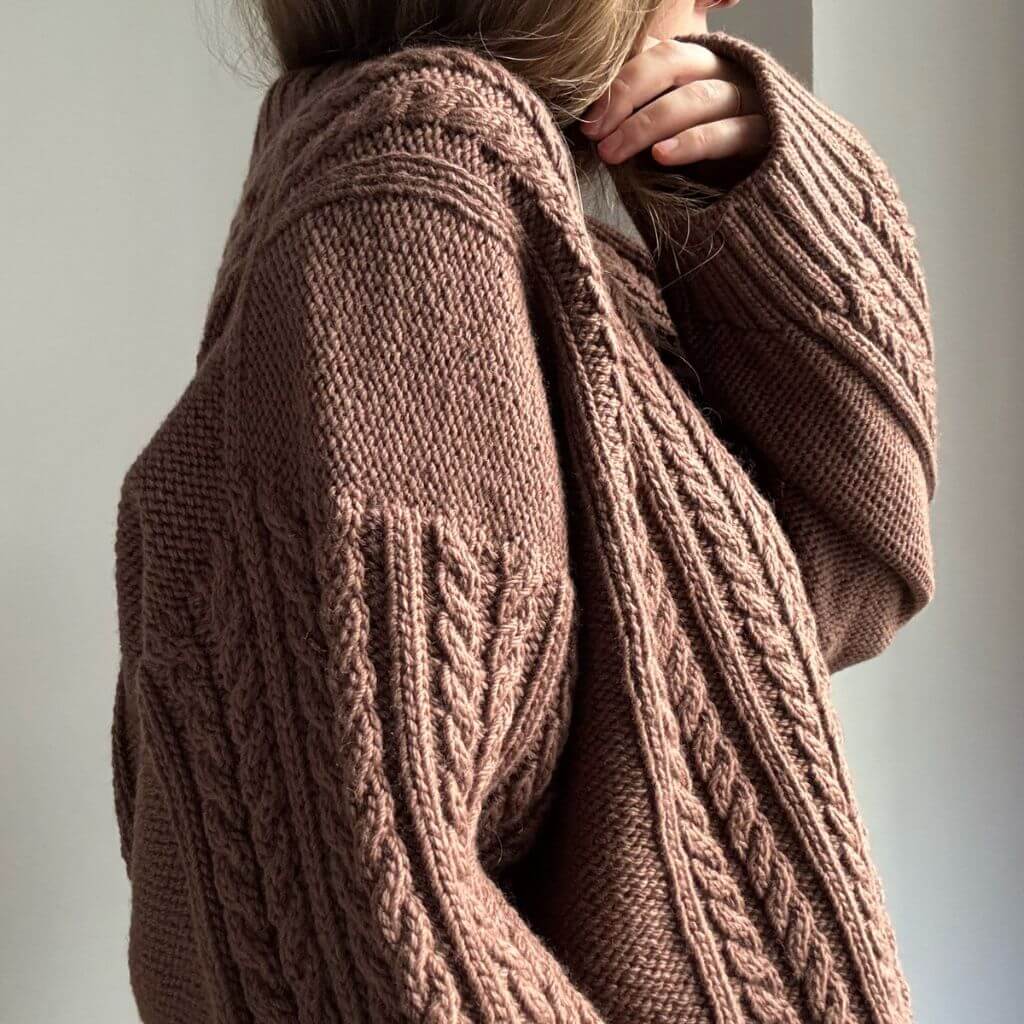 Morecaknit Pattern Ninon Pullover Strickanleitung - Morecaknit (PDF) Lieblingsgarn