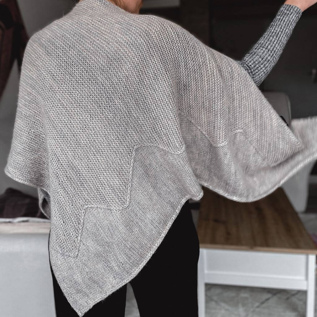 Katharina Lehmann Pattern Tuch Mountainscape Strickanleitung - Rina Lehmann (PDF) Lieblingsgarn