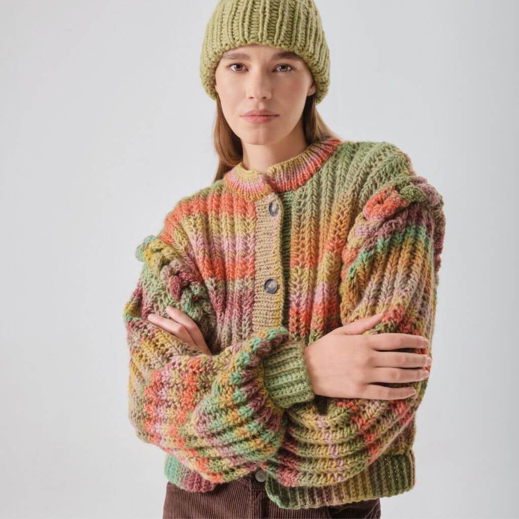 Rico Design Mütze mit Rippenmuster Strickanleitung - Rico Design (Heft) Lieblingsgarn