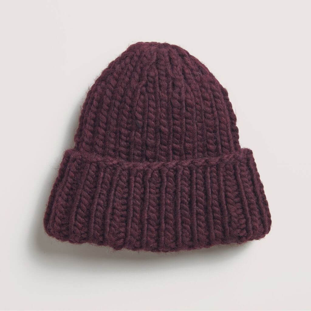 Rico Design Mütze mit Rippenmuster Strickanleitung - Rico Design (Heft) Lieblingsgarn