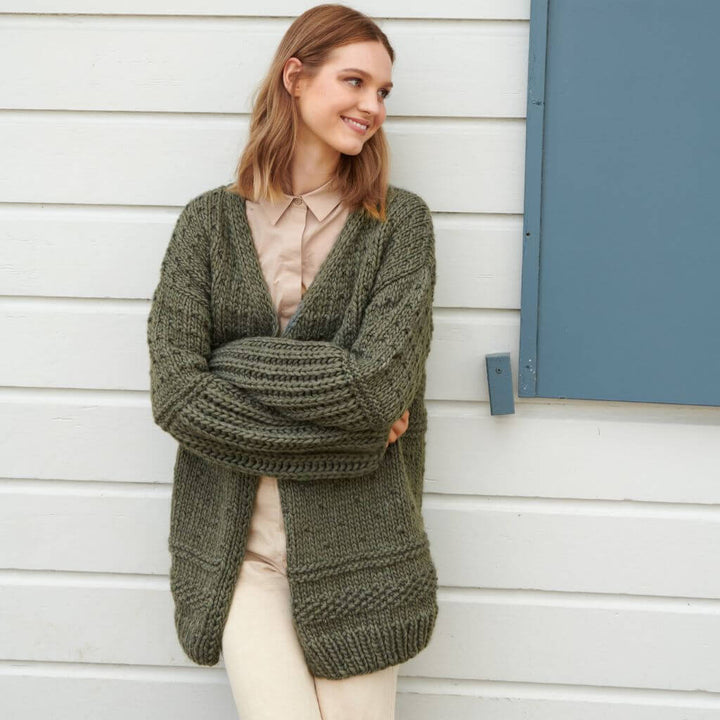 Lana Grossa Pattern Mustermix Jacke Strickset - Lana Grossa (PDF) Lieblingsgarn