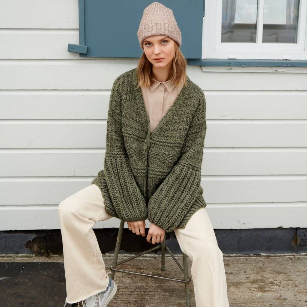 Lana Grossa Pattern Mustermix Jacke Strickset - Lana Grossa (PDF) Lieblingsgarn