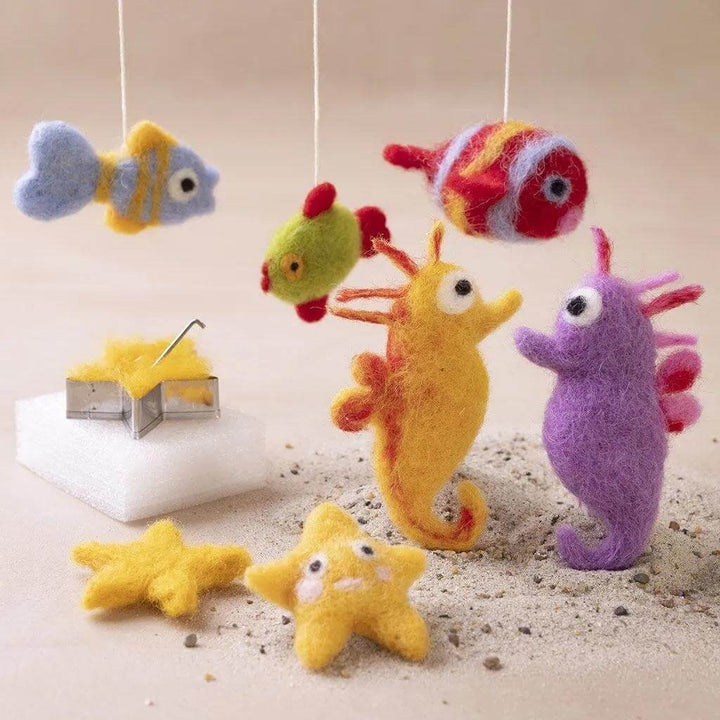 Creativ Company Creativ Company Nadelfilzen Set Tiere im Wasser Lieblingsgarn