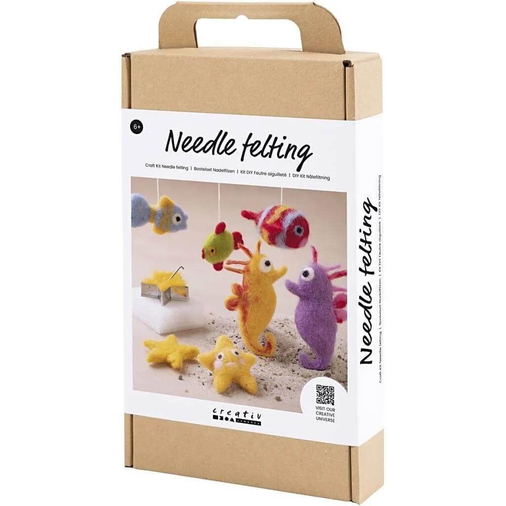 Creativ Company Creativ Company Nadelfilzen Set Tiere im Wasser Lieblingsgarn