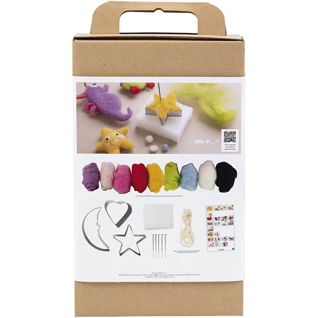 Creativ Company Creativ Company Nadelfilzen Set Tiere im Wasser Lieblingsgarn