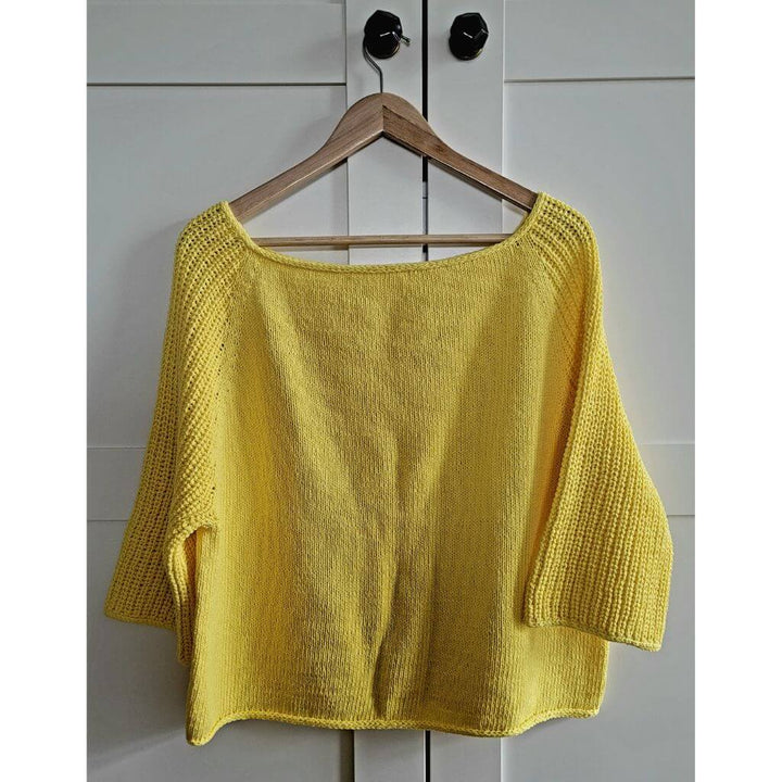 Nadelmelodie Pattern Sunny Spring Sweater Strickanleitung - Nadelmelodie (PDF) Lieblingsgarn