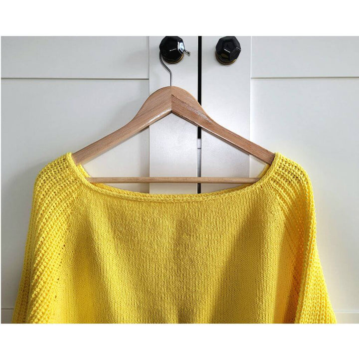 Nadelmelodie Pattern Sunny Spring Sweater Strickanleitung - Nadelmelodie (PDF) Lieblingsgarn