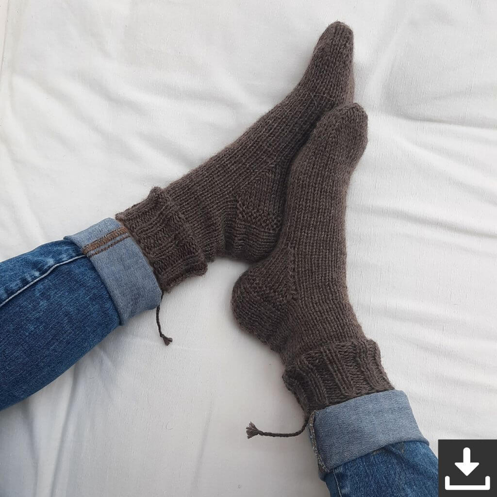 Nadelmelodie Socken Leni Basic Socks Strickanleitung - Nadelmelodie (PDF) Lieblingsgarn