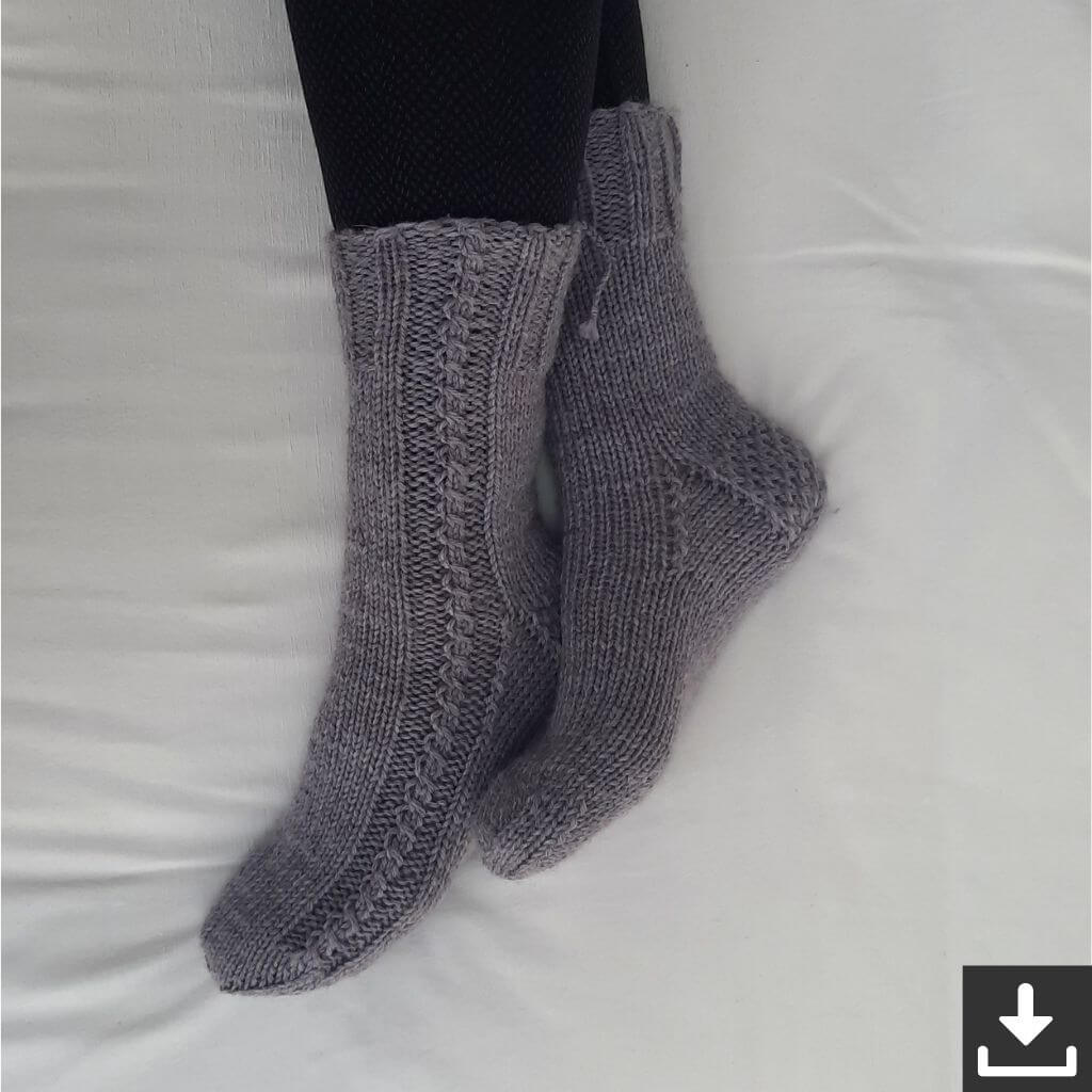 Nadelmelodie Socken Leni Cuddly Socks Strickanleitung - Nadelmelodie (PDF) Lieblingsgarn