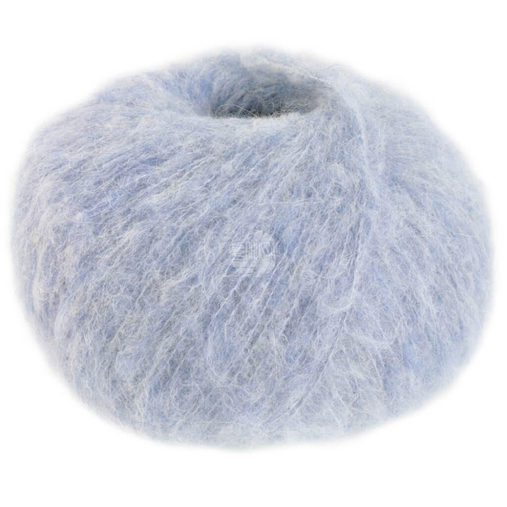 Lana Grossa 6 - Hellblau Lana Grossa Natural Alpaca Lungo Lieblingsgarn