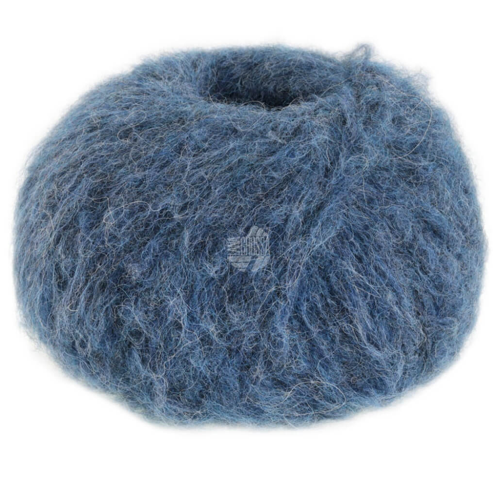 Lana Grossa Natural Alpaca Lungo 7 - Petrolblau Lieblingsgarn