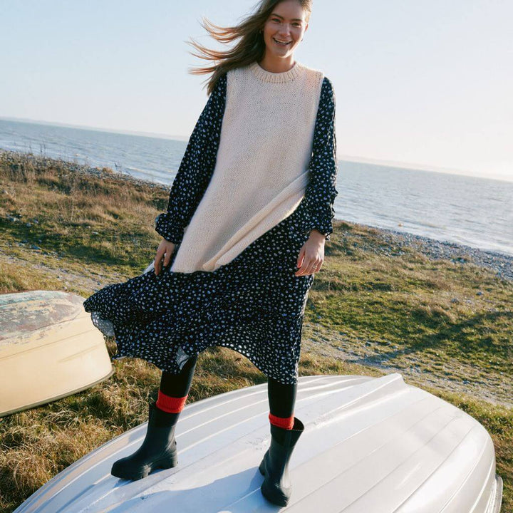 Lana Grossa Pattern Langer Slipover Strickanleitung - Lana Grossa (PDF) Lieblingsgarn