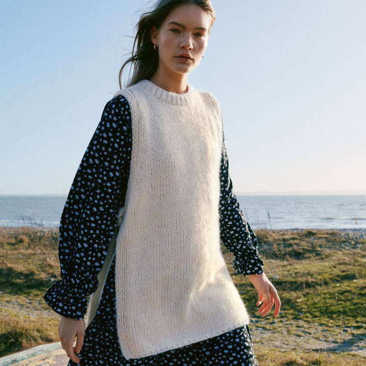 Lana Grossa Pattern Langer Slipover Strickanleitung - Lana Grossa (PDF) Lieblingsgarn