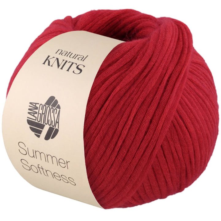 Lana Grossa 7 - Rot Lana Grossa Summer Softness Lieblingsgarn