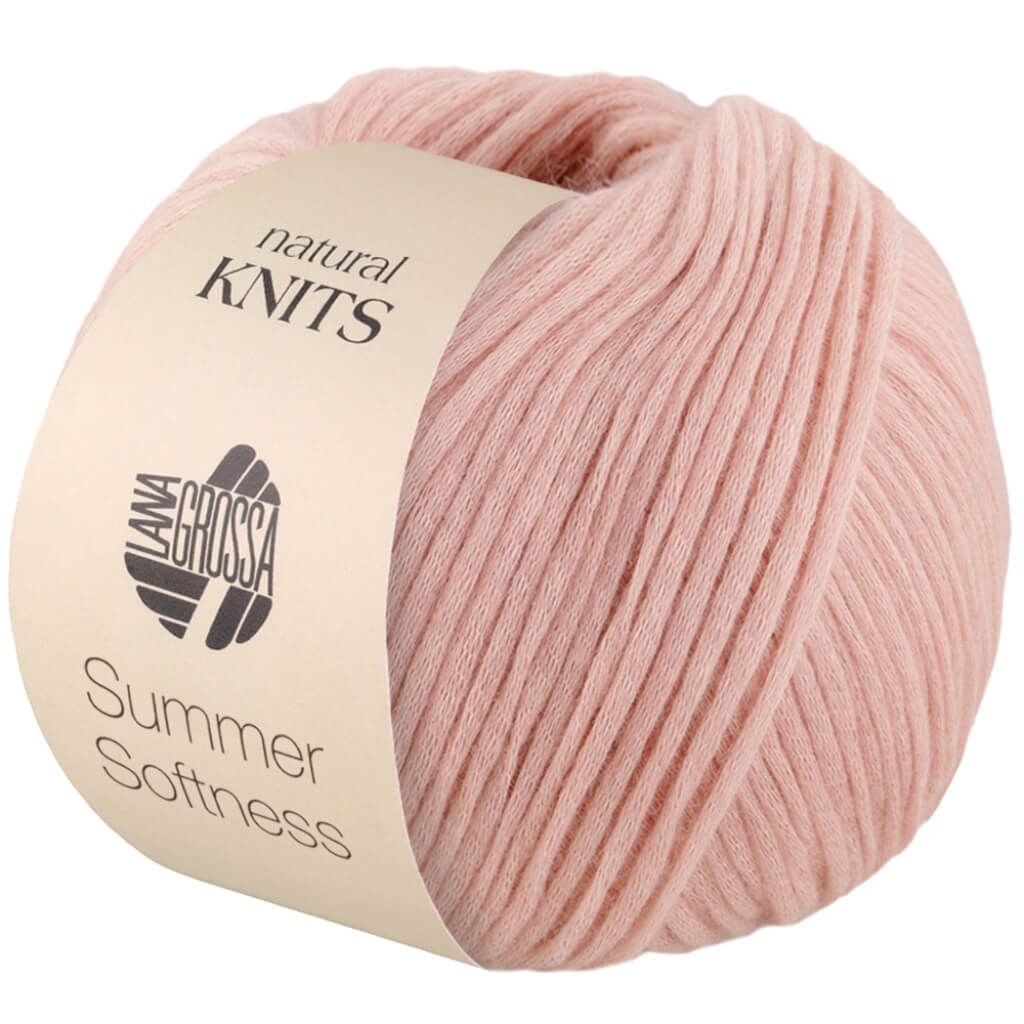 Lana Grossa 10 - Pastellrosa Lana Grossa Summer Softness Lieblingsgarn