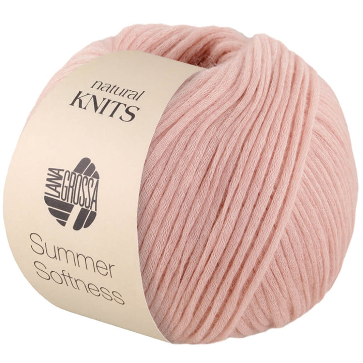 Lana Grossa 10 - Pastellrosa Lana Grossa Summer Softness Lieblingsgarn