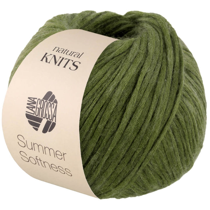 Lana Grossa 14 - Blattgrün Lana Grossa Summer Softness Lieblingsgarn
