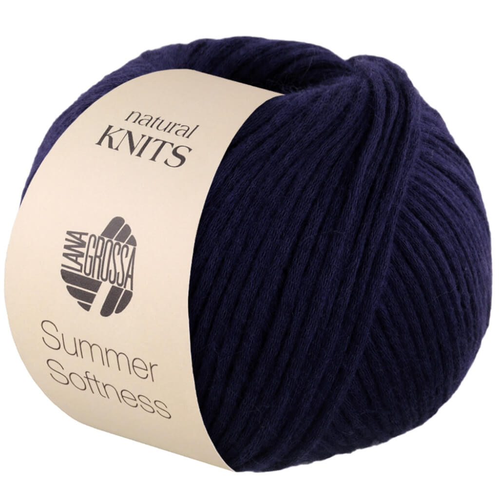 Lana Grossa 15 - Dunkelblau Lana Grossa Summer Softness Lieblingsgarn