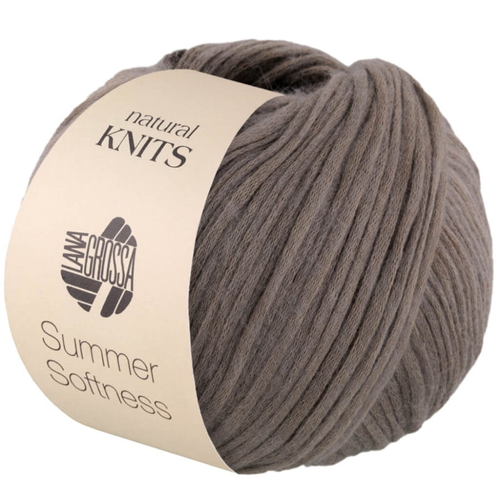 Lana Grossa 19 - Graphitgrau Lana Grossa Summer Softness Lieblingsgarn