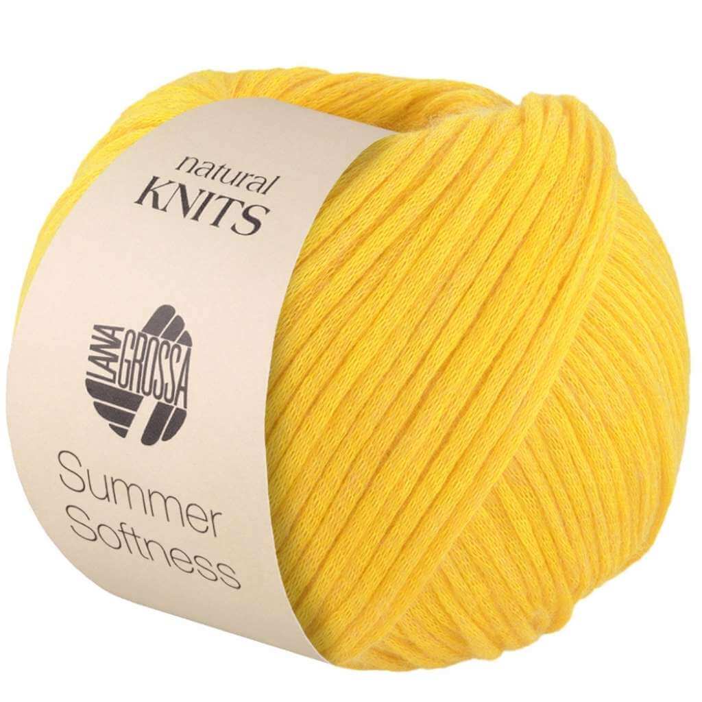 Lana Grossa 21 - Dottergelb Lana Grossa Summer Softness Lieblingsgarn