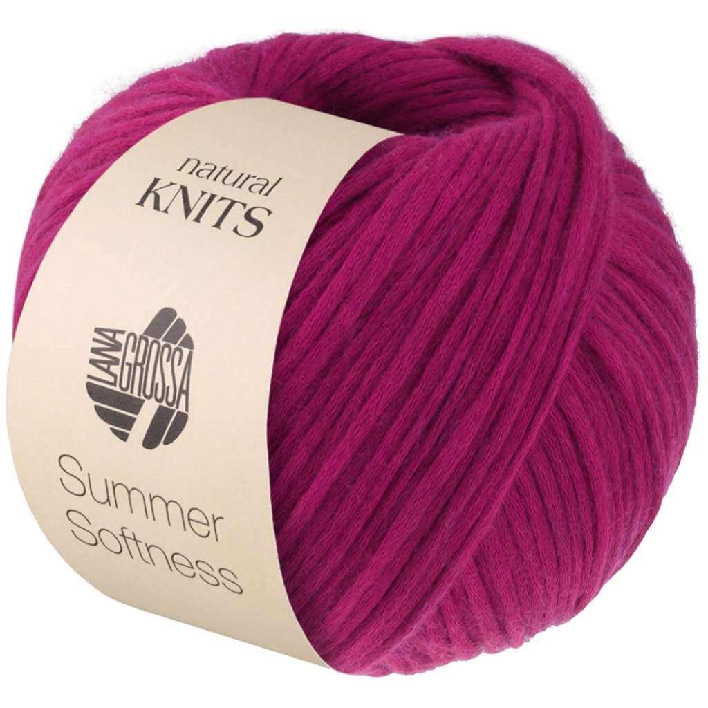 Lana Grossa 27 - Fuchsia Lana Grossa Summer Softness Lieblingsgarn