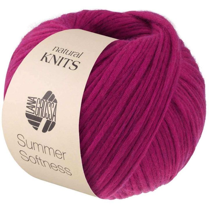 Lana Grossa 27 - Fuchsia Lana Grossa Summer Softness Lieblingsgarn