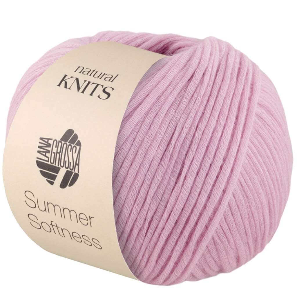 Lana Grossa 28 - Rosa Lana Grossa Summer Softness Lieblingsgarn