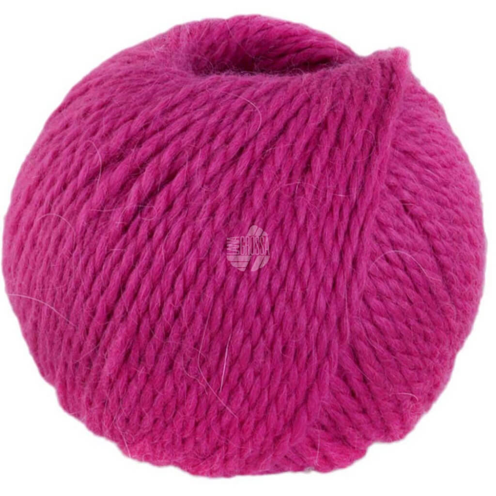 Lana Grossa 3 - Pink Lana Grossa Natural Lama Chunky Lieblingsgarn