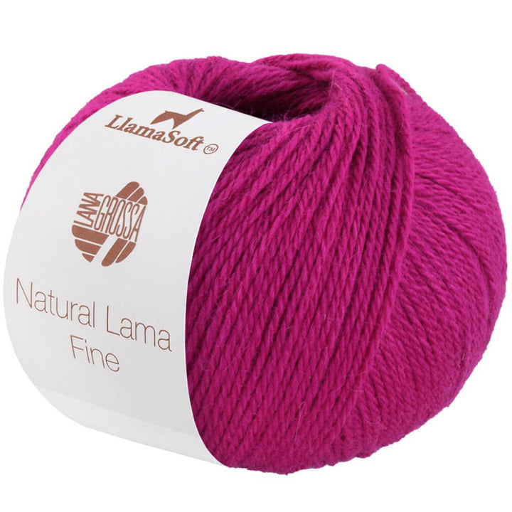 Lana Grossa 103 - Pink Lana Grossa Natural Lama Fine Lieblingsgarn