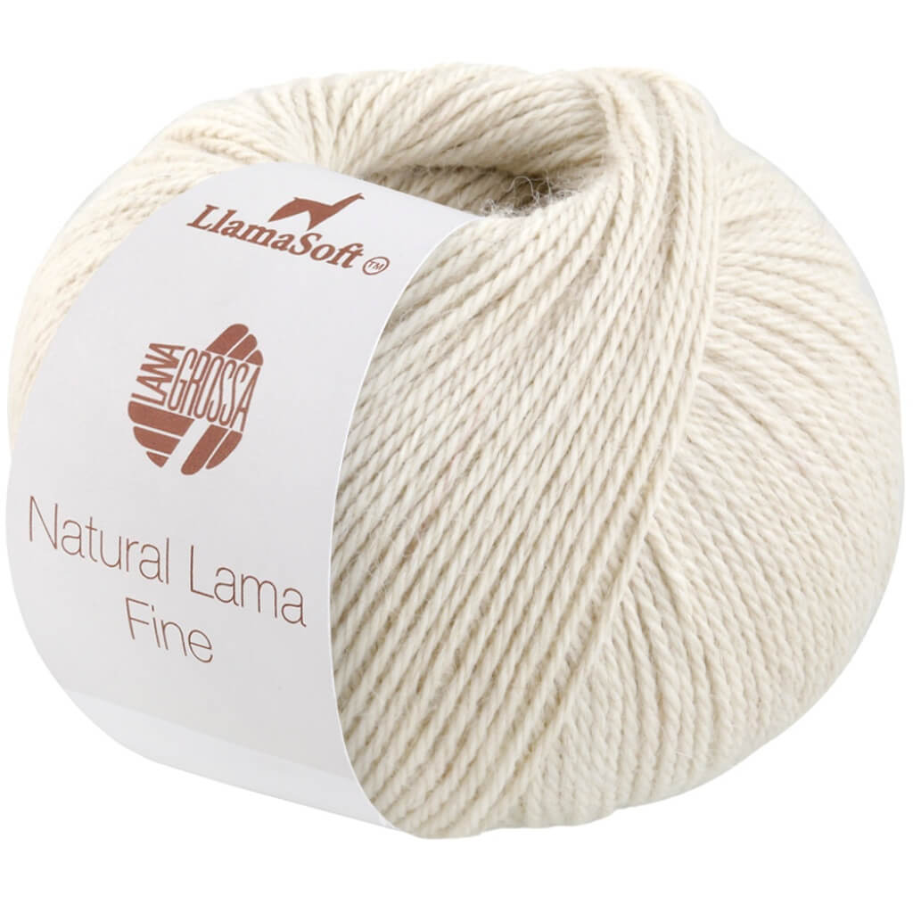 Lana Grossa 109 - Natur Lana Grossa Natural Lama Fine Lieblingsgarn