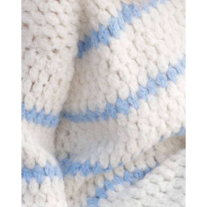 Drops Design Pattern Damen Pullover Nautical Melody Häkelanleitung - Drops (PDF) Lieblingsgarn