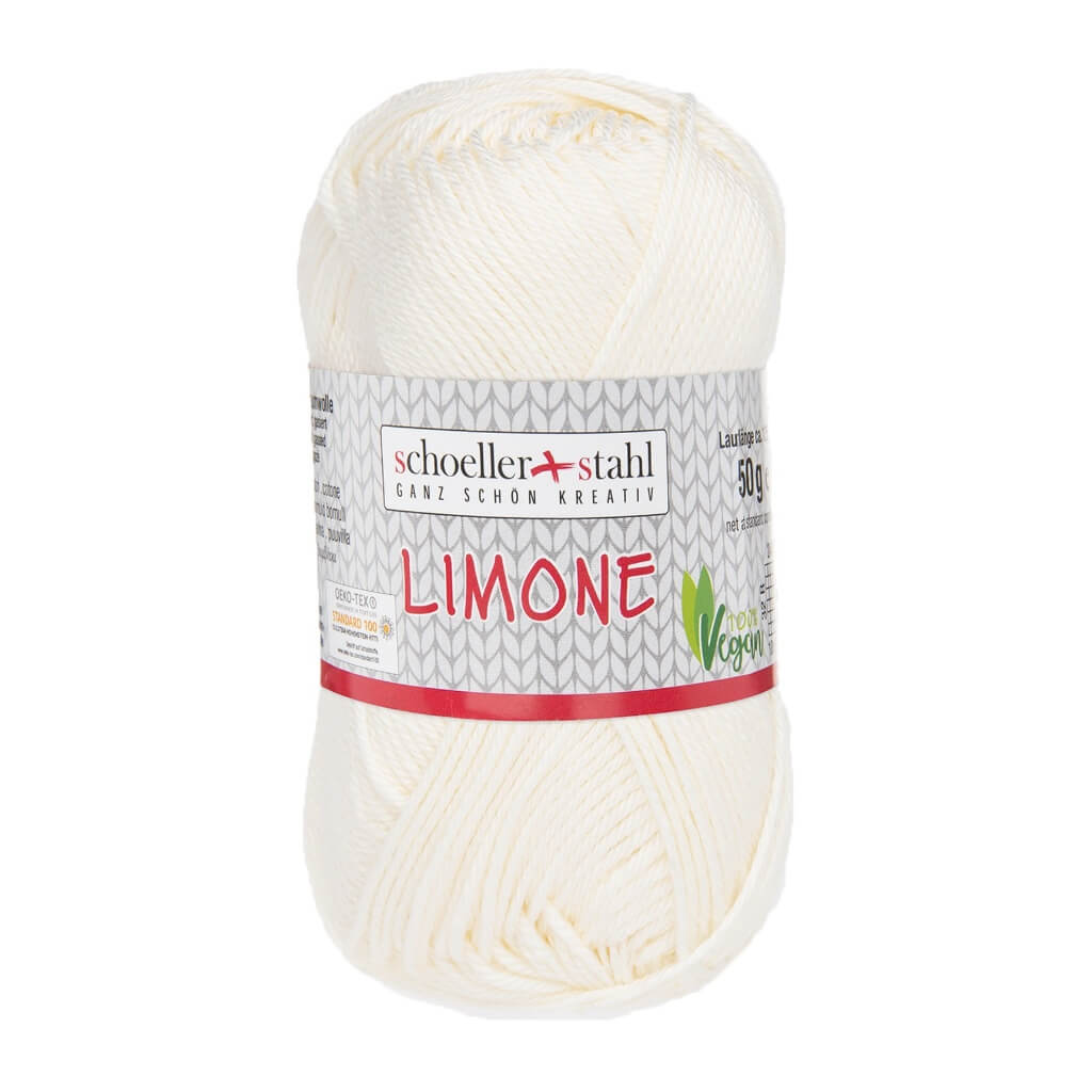 Schoeller + Stahl 73 - Natur Schoeller + Stahl Limone 50g - Baumwollgarn Lieblingsgarn