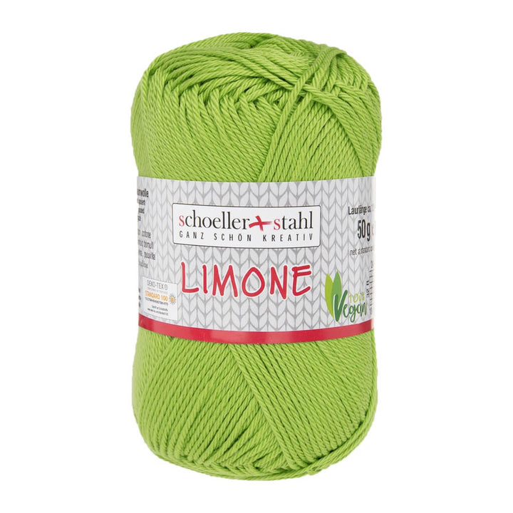 Schoeller + Stahl 145 - Maigrün Schoeller + Stahl Limone 50g - Baumwollgarn Lieblingsgarn