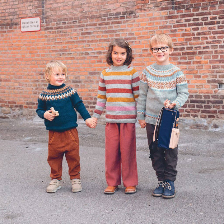 Sandnes Garn Pattern Kinder Pullover Nord Strickanleitung - Sandnes Garn (PDF) Lieblingsgarn
