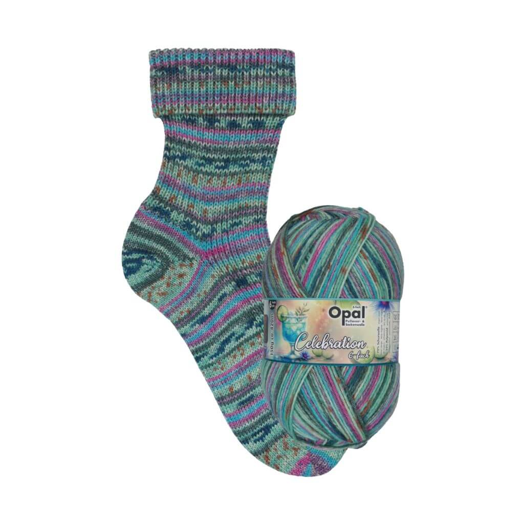 Opal 11694 - Maschenzauber auf Eis Opal 6fach Celebration Lieblingsgarn