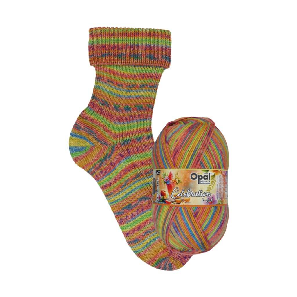 Opal 11695 - Opal-Kuss mit Sahnehäubchen Opal 6fach Celebration Lieblingsgarn