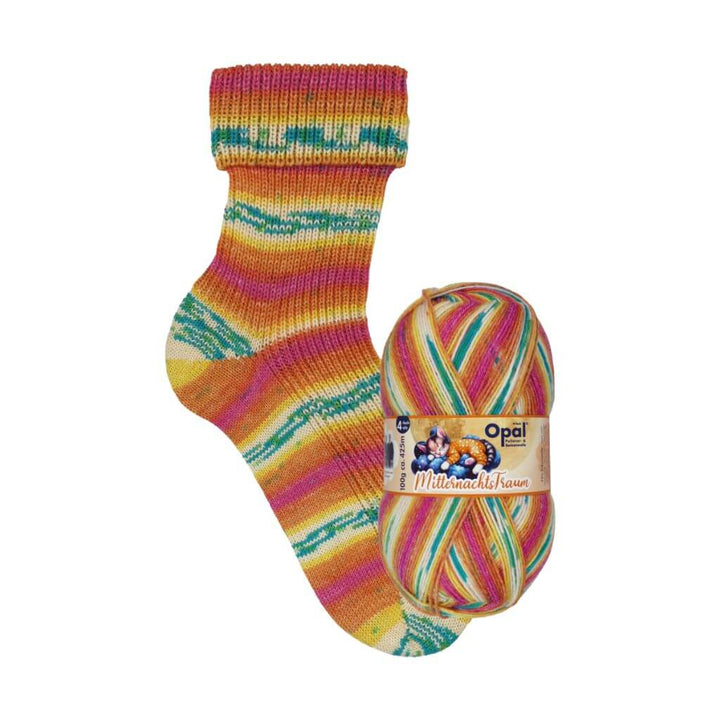 Opal 11644 - zu Hause kuscheln Opal Mitternachtstraum 4-fach 100g Lieblingsgarn