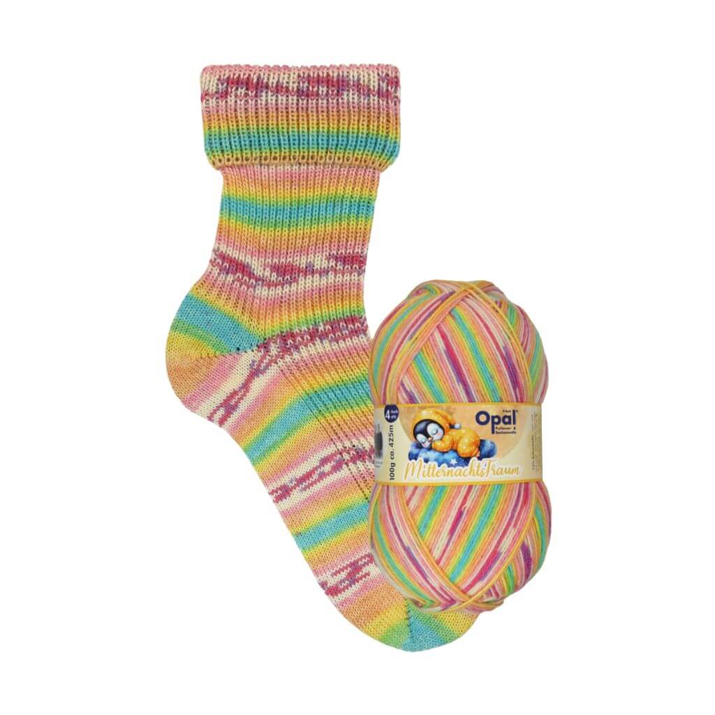 Opal 11646 - Eisschwimmen mit Freunden Opal Mitternachtstraum 4-fach 100g Lieblingsgarn