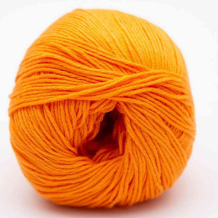 BC Garn Alba GOTS, Farbe 17 Orange – Baumwolle bei Lieblingsgarn