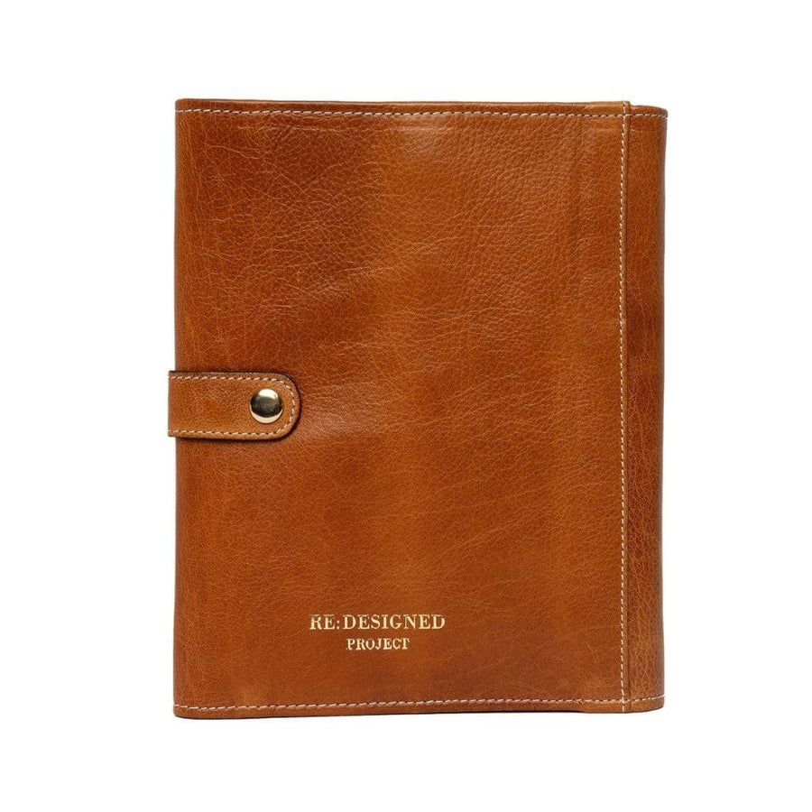 Re:Designed XL Nadeletui Project 14, Farbe Burned Tan/Gold – Leder bei Lieblingsgarn