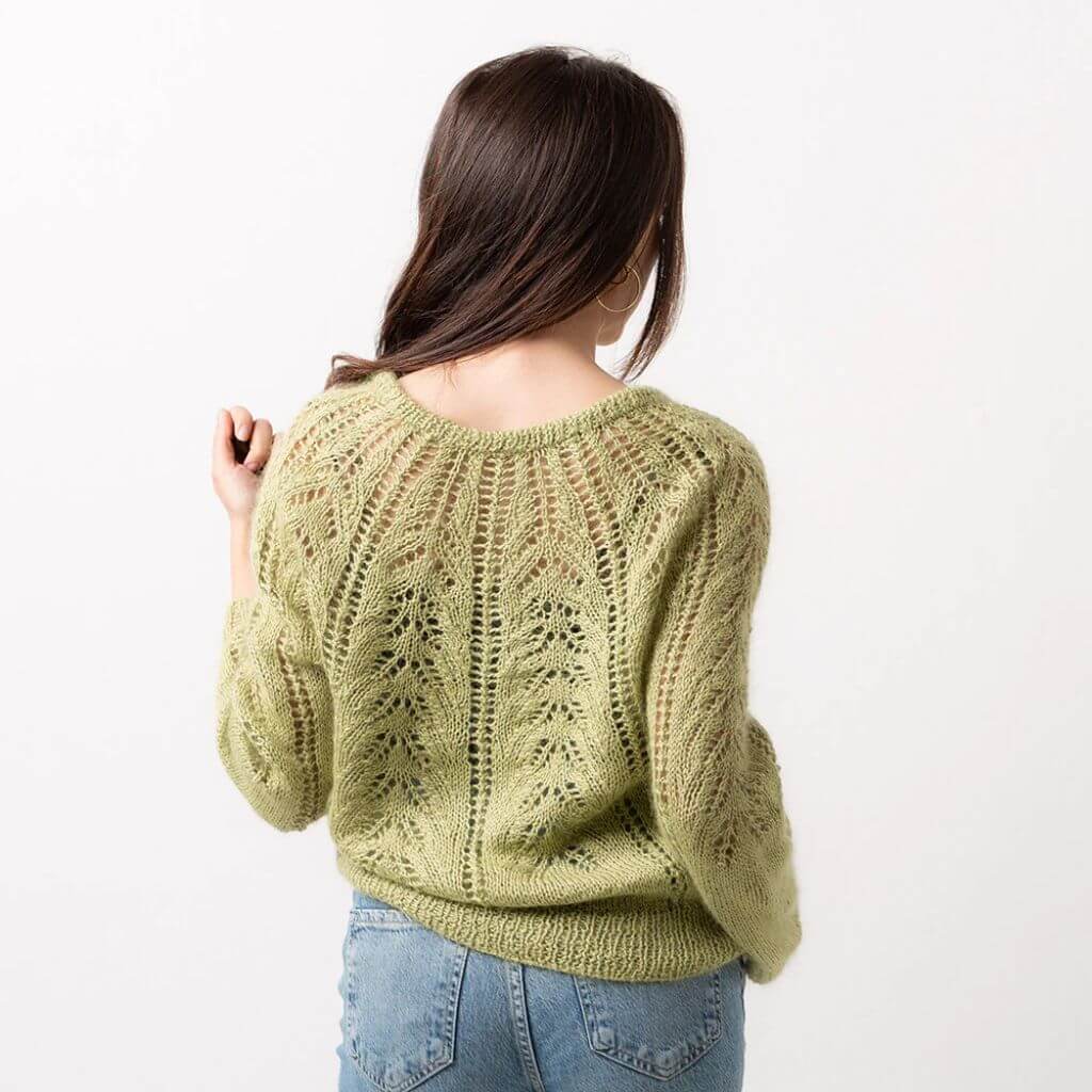 Pascuali Pattern Strickjacke Eyed Fern Strickanleitung - Pascuali (PDF) Lieblingsgarn