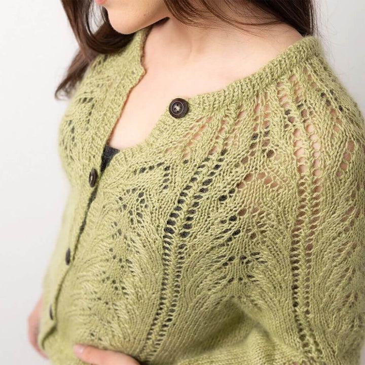 Pascuali Pattern Strickjacke Eyed Fern Strickanleitung - Pascuali (PDF) Lieblingsgarn