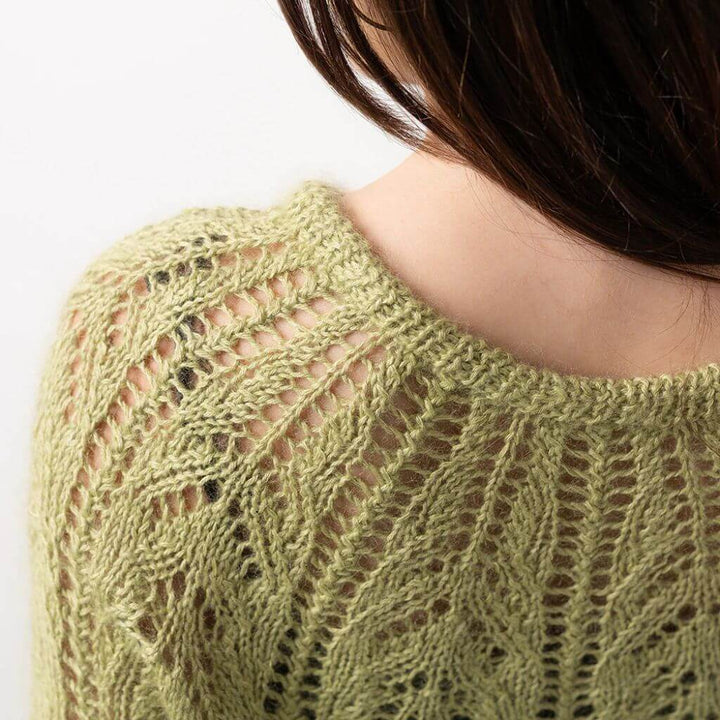 Pascuali Pattern Strickjacke Eyed Fern Strickanleitung - Pascuali (PDF) Lieblingsgarn