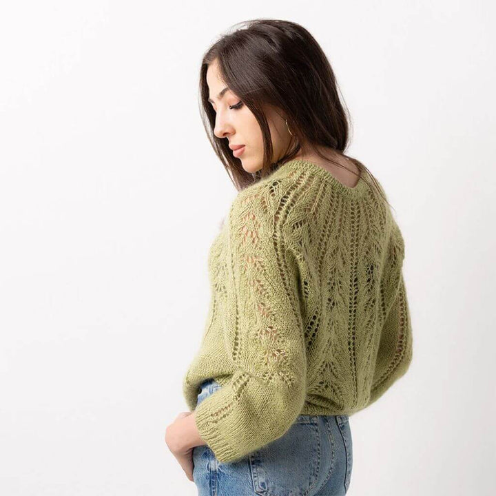 Pascuali Pattern Strickjacke Eyed Fern Strickanleitung - Pascuali (PDF) Lieblingsgarn