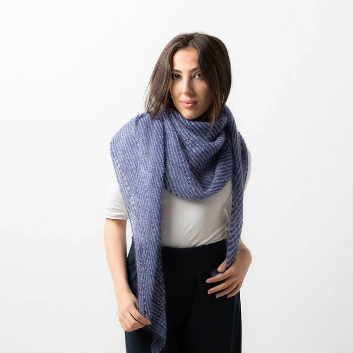 Pascuali Pattern Tuch Striped Feather Strickanleitung - Pascuali (PDF) Lieblingsgarn