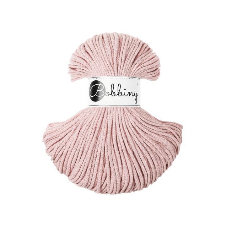 Bobbiny Makramee Pastel Pink Bobbiny Kordel Junior 3mm x 100 m Lieblingsgarn